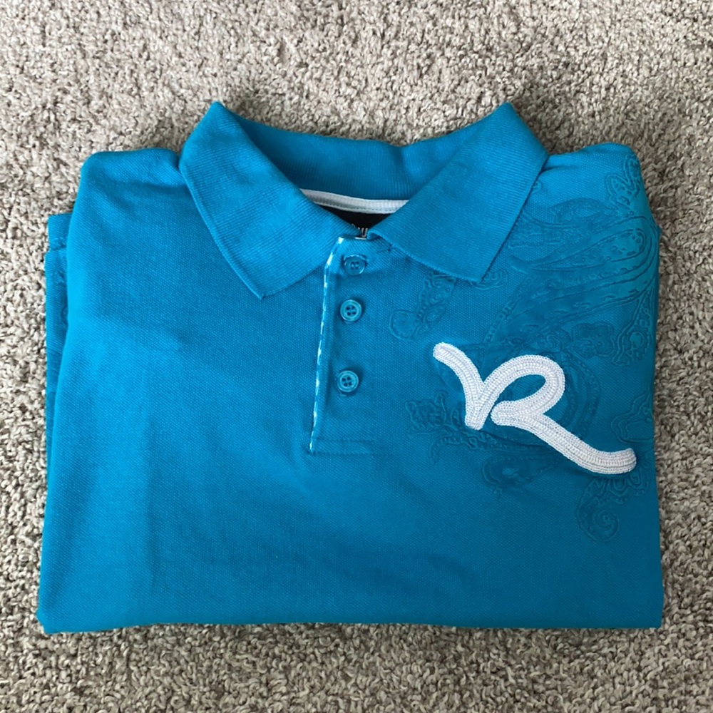 Classy embroidered golf polo tee 100% cotton